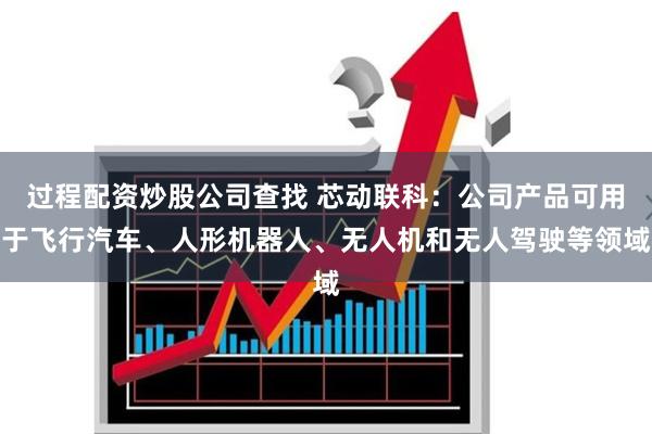 过程配资炒股公司查找 芯动联科：公司产品可用于飞行汽车、人形机器人、无人机和无人驾驶等领域